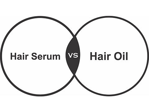 Difference between hair serum and hair oil