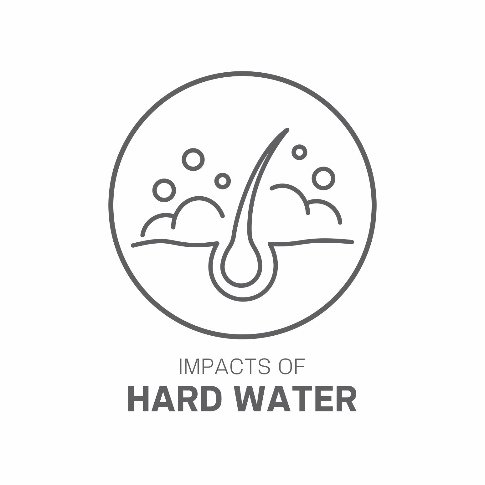 Impacts of hard water on hair