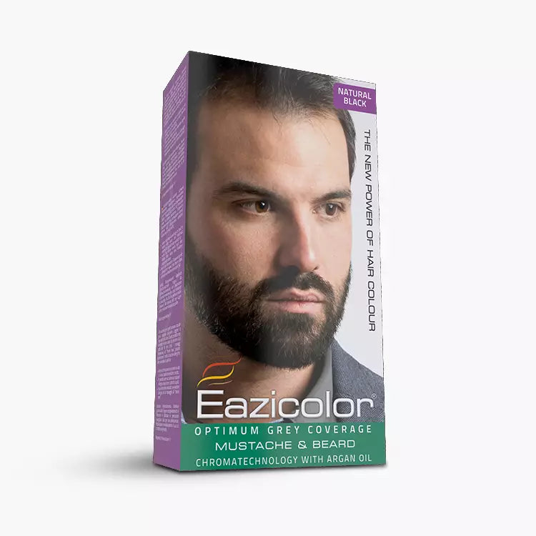 Natural Black Beard Color In Pakistan | Eazicolor Beard Color