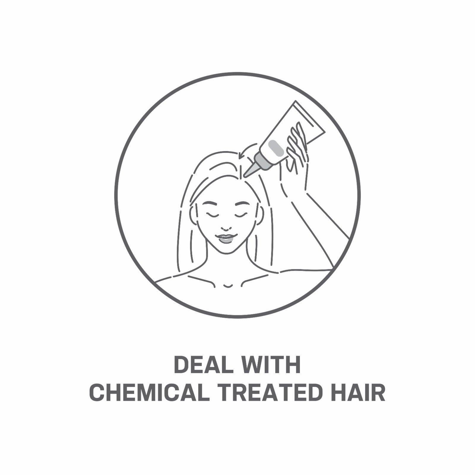 How to deal with chemical treated hair