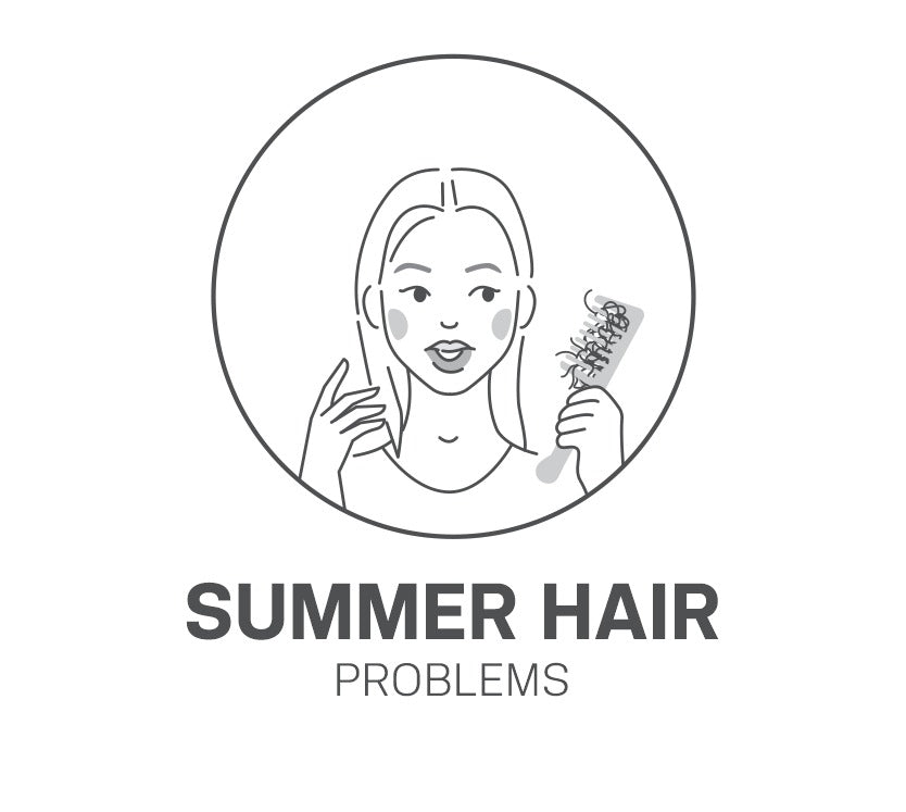 Summer hair problems and their solutions