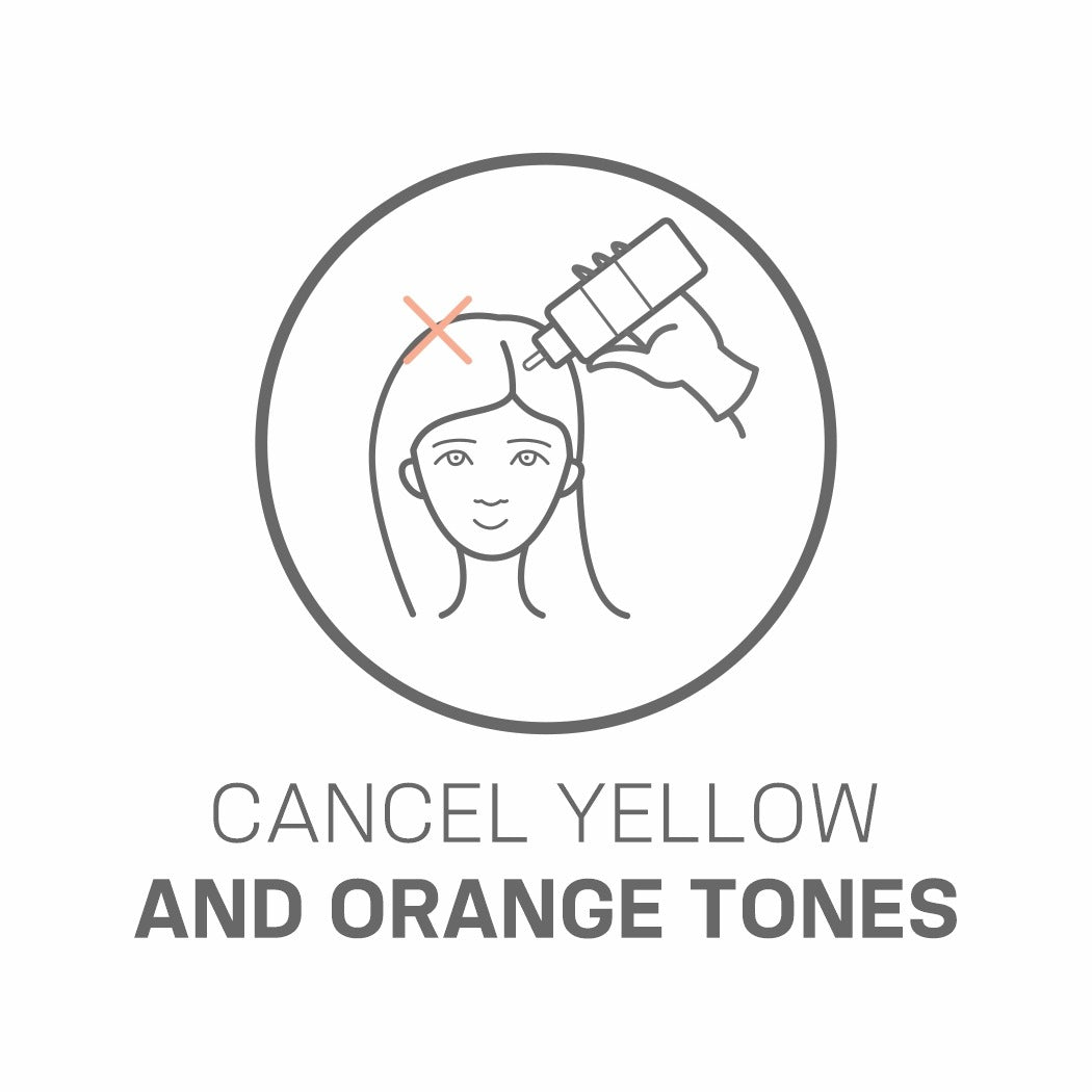 How to cancel yellow and orange tones from your hair?