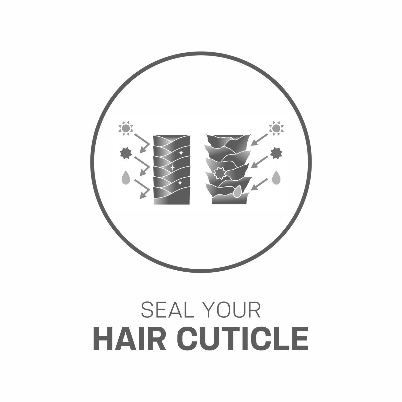how to seal hair cuticle