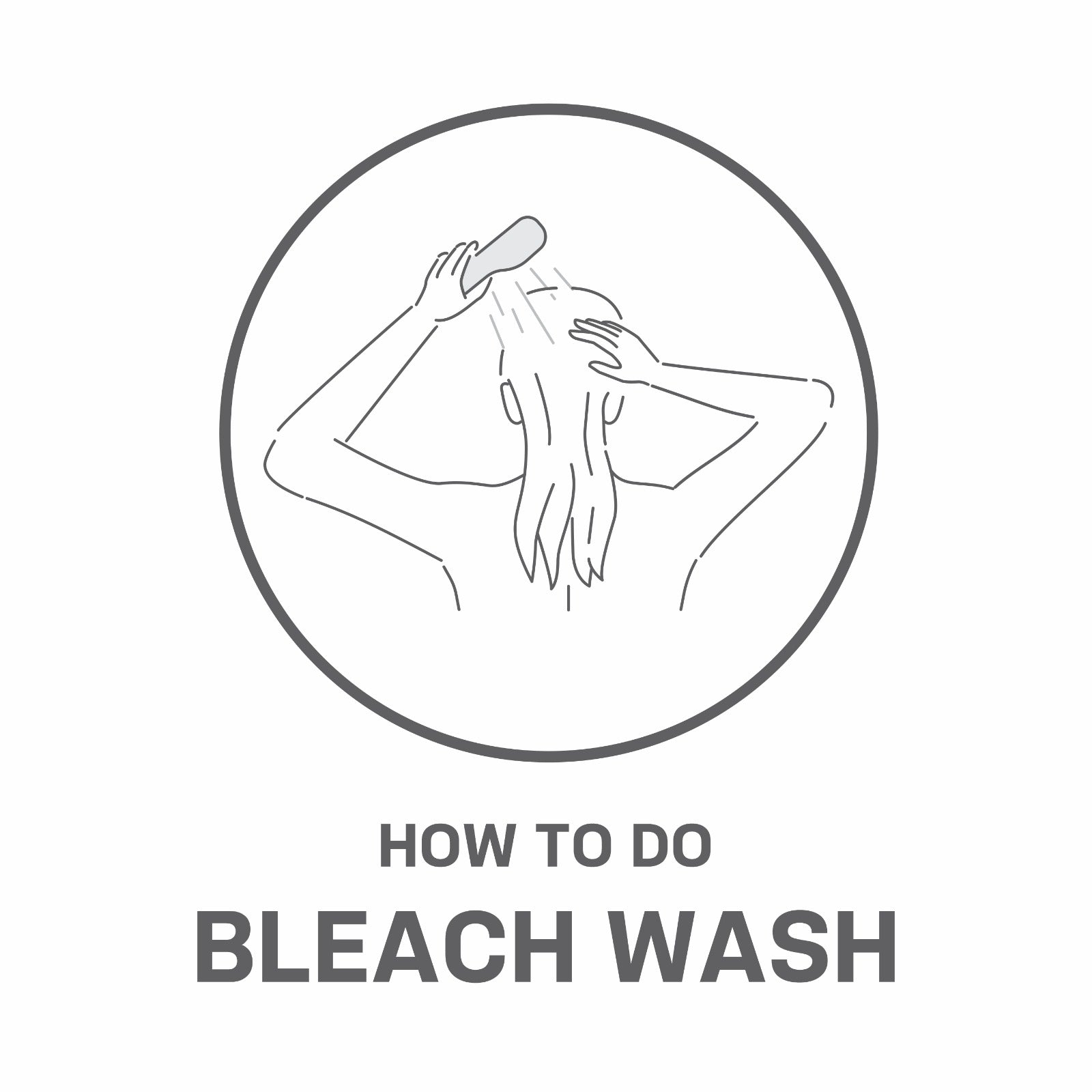 how to do bleach wash