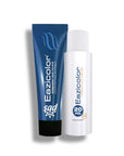 Two Eazicolor hair color products on a white background 20 volume developer